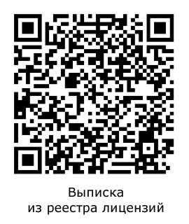 Выписка из реестра лицензий